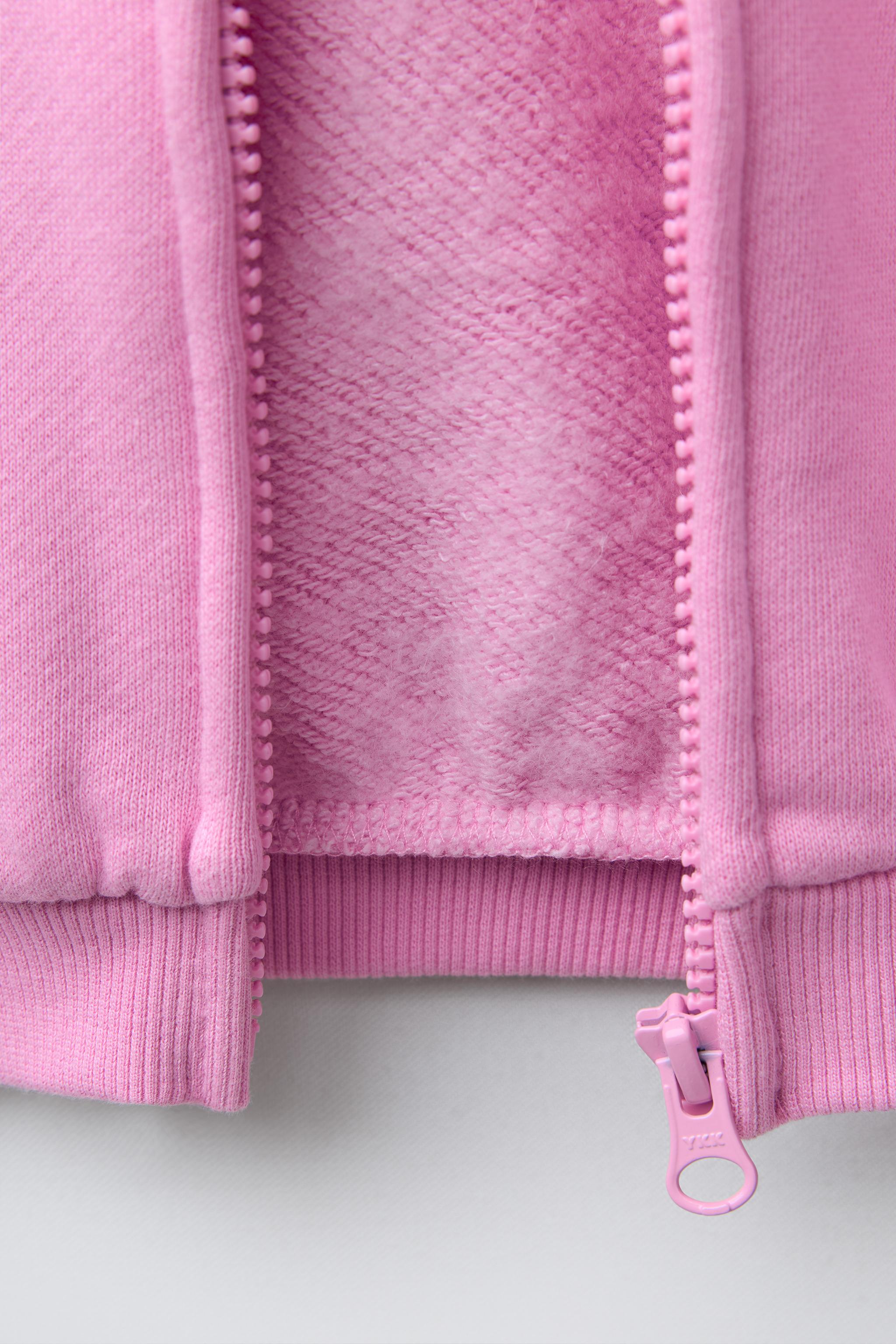ZIP-UP HOODED SWEATSHIRT